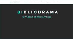 Desktop Screenshot of bibliodrama.be